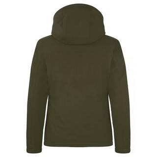 Clique Wattierte Softshelljacke mit Kapuze  