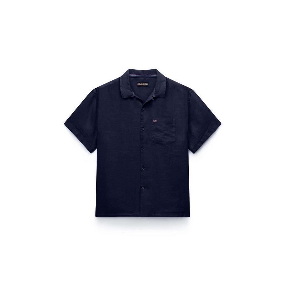 NAPAPIJRI G-Linen SS 1 Camicia Maniche Corte  