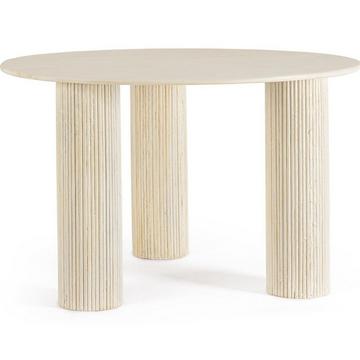 Table Dacca naturelle ronde 120