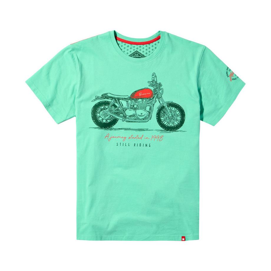 Joe Browns Motorrad Grafik T-Shirt  