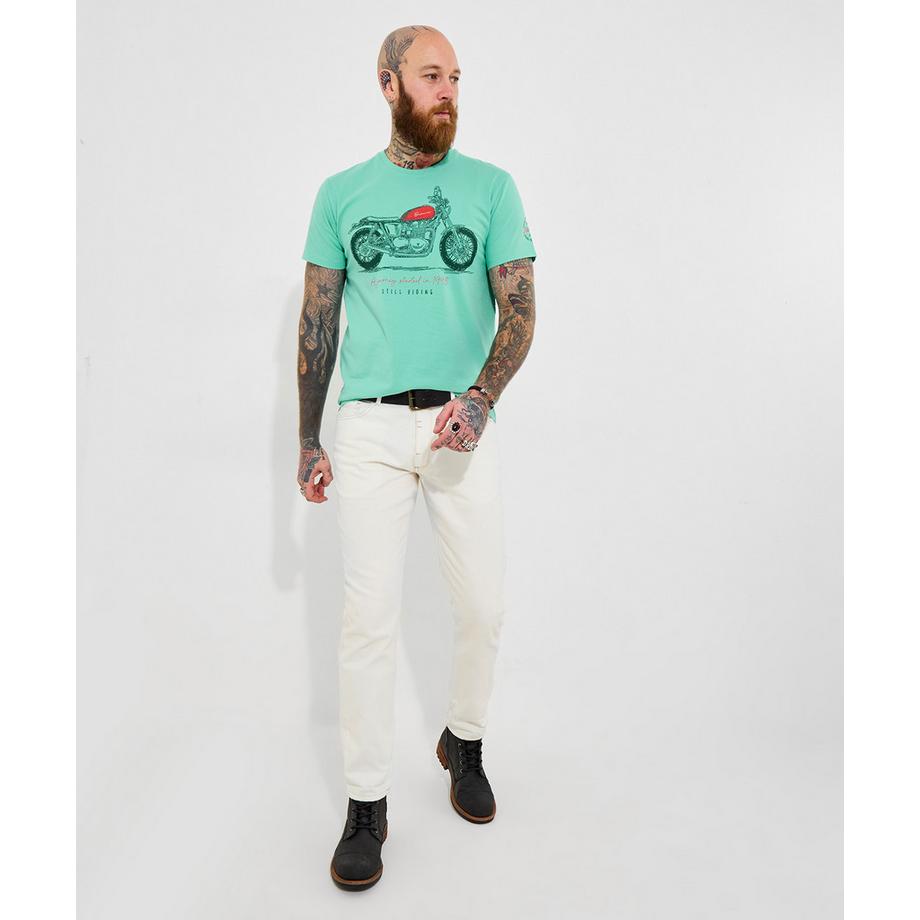 Joe Browns Motorrad Grafik T-Shirt  