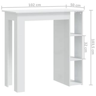 VidaXL Bartisch holzwerkstoff  