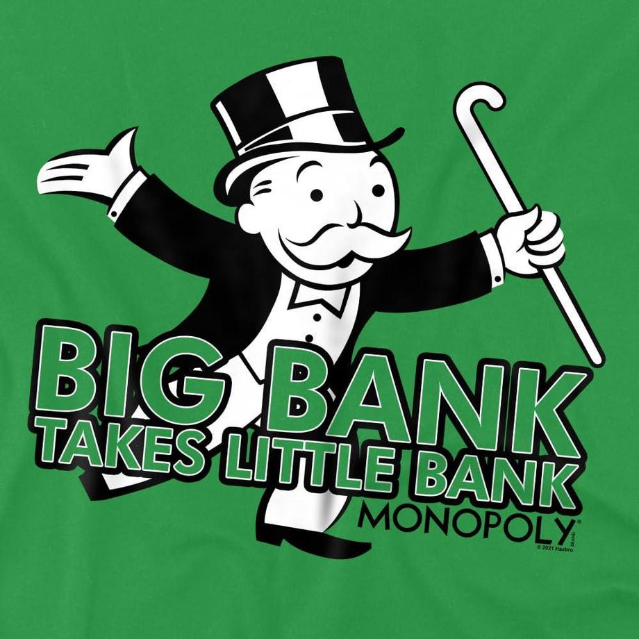 Monopoly  T-ShirtBig Bank 