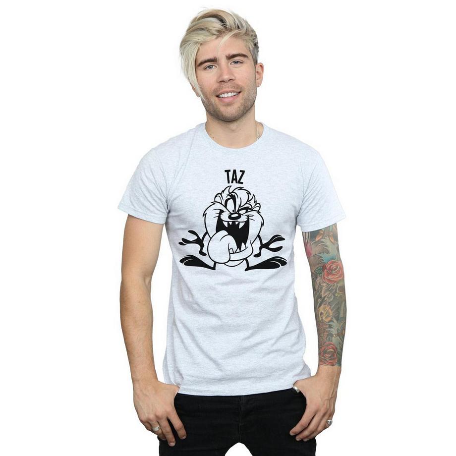 LOONEY TUNES T-Shirt Stampata Taz Tasmanian Devil  