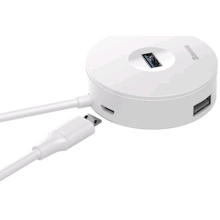 Baseus  6953156284241 hub di interfaccia USB 2.0 5120 Mbit/s Bianco 