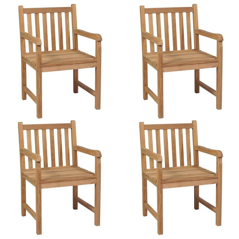 VidaXL Chaise de jardin bois  