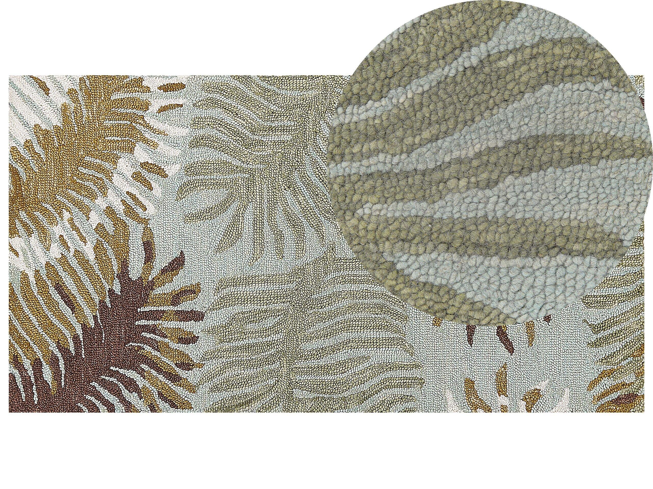 Beliani Teppich aus Wolle Klassisch VIZE  