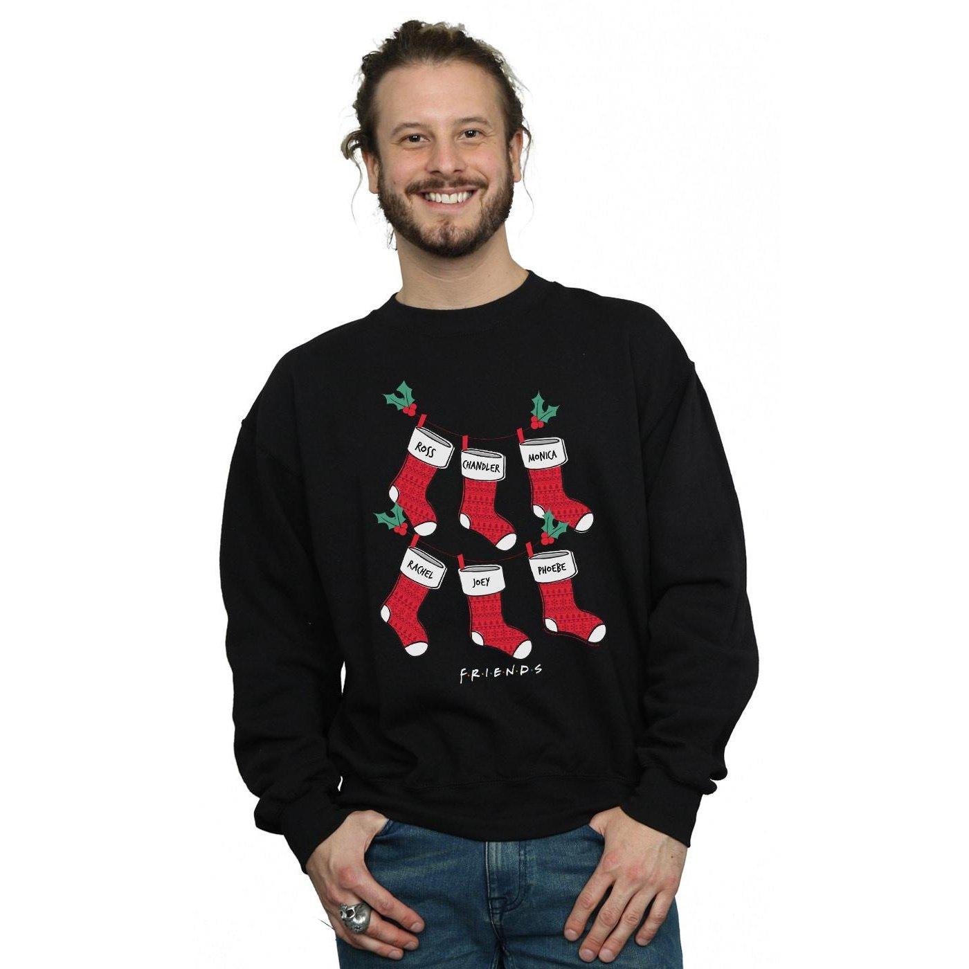 Friends Christmas Stockings Sweatshirt  
