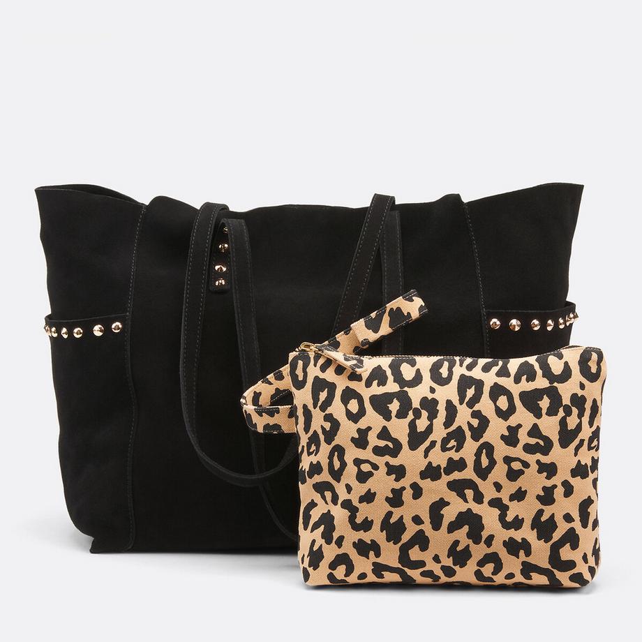 La Redoute Collections Sac cabas en cuir souple  