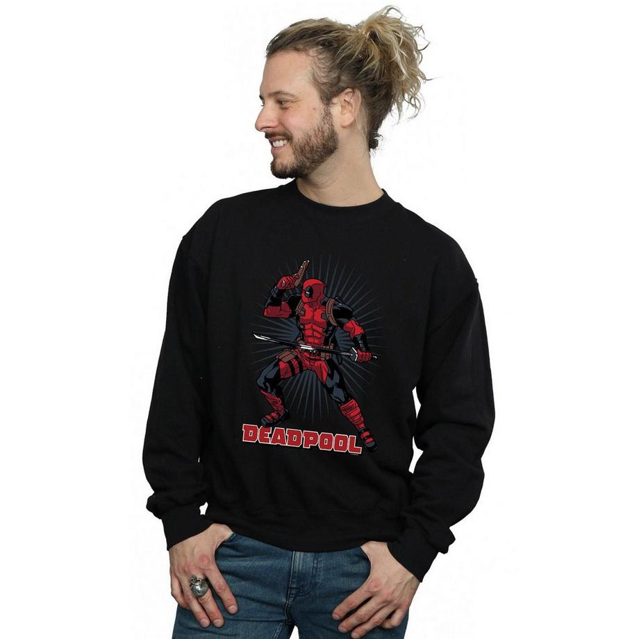 MARVEL Gun Sword Burst Sweatshirt  