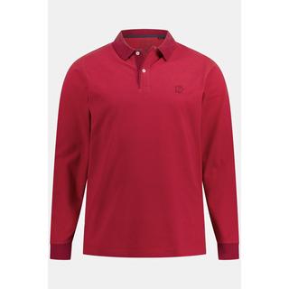 JP1880  Poloshirt, Langarm, allover Print 