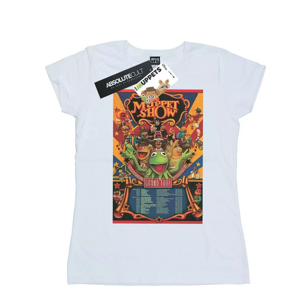 Disney - The Muppets The Muppet Show TShirt, für Damen, Weiss, Größe XXL
