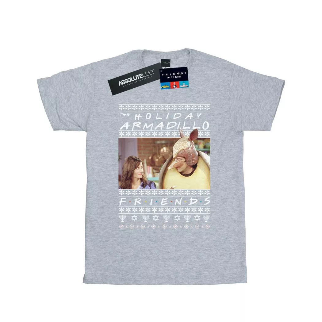 Friends - Holiday Armadillo TShirt, für Damen, Grau, Größe S