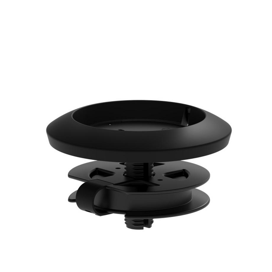 Logitech Mic Pod Mount – Schwarze Halterung für Mikrofon