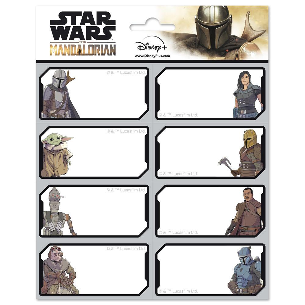 Erik Adesivo - Etichette - Star Wars - The Mandalorian Stickers  