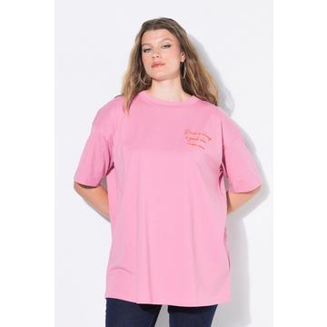 T-shirt oversize, imprimé tour Eiffel dans le dos