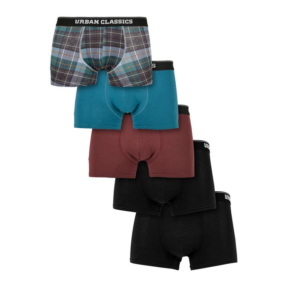 URBAN CLASSICS Lot de 5 Boxers Bio  