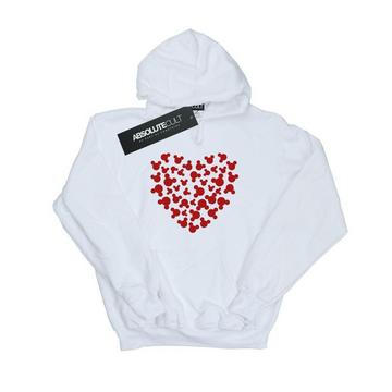 Mickey Mouse Heart Silhouette Kapuzenpullover