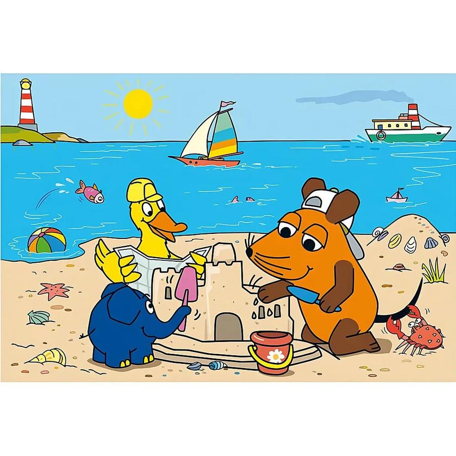 Schmidt  Puzzle Gute Freunde (3x24) 