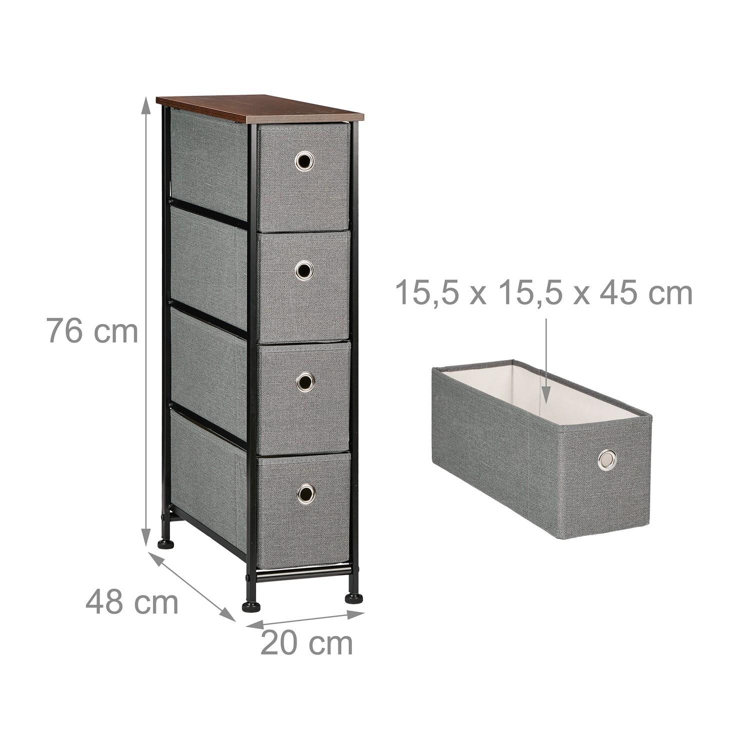 B2X Nischenregal 4 Schubladen  