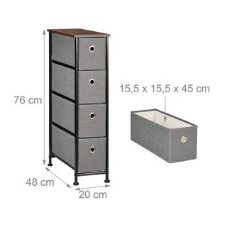 B2X Nischenregal 4 Schubladen  