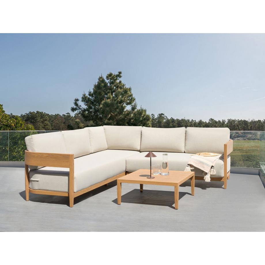 Beliani Lounge Set aus Aluminium Modern SAMPIERI  