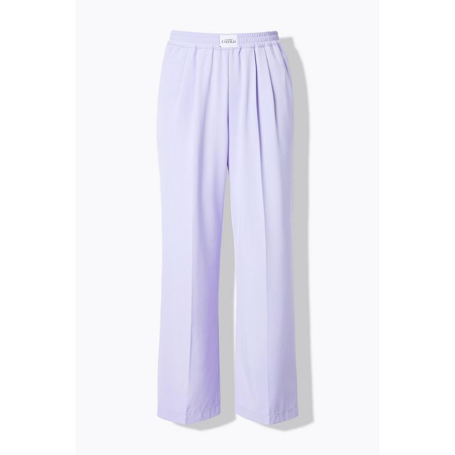 Studio Untold Pantaloni Taglio Gamba Dritta Cintura Elastica  