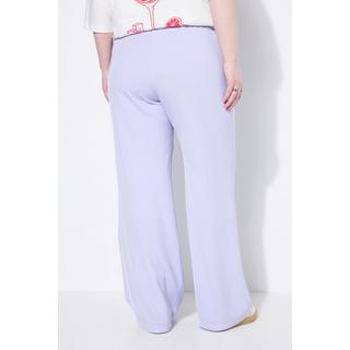 Studio Untold Pantalon Jambe Droite Taille Élastique  