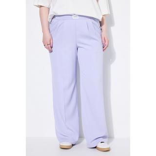 Studio Untold Pantalon Jambe Droite Taille Élastique  