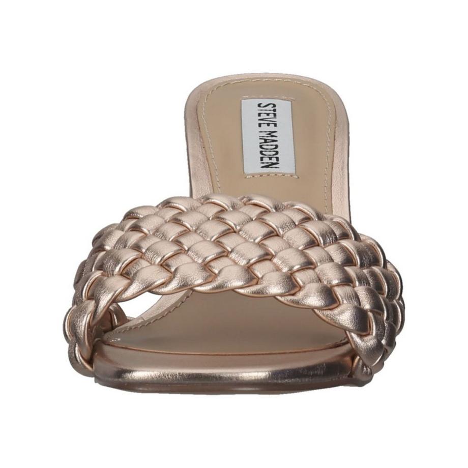 STEVE MADDEN Mules Aspyn Intrecciate con Tacco  