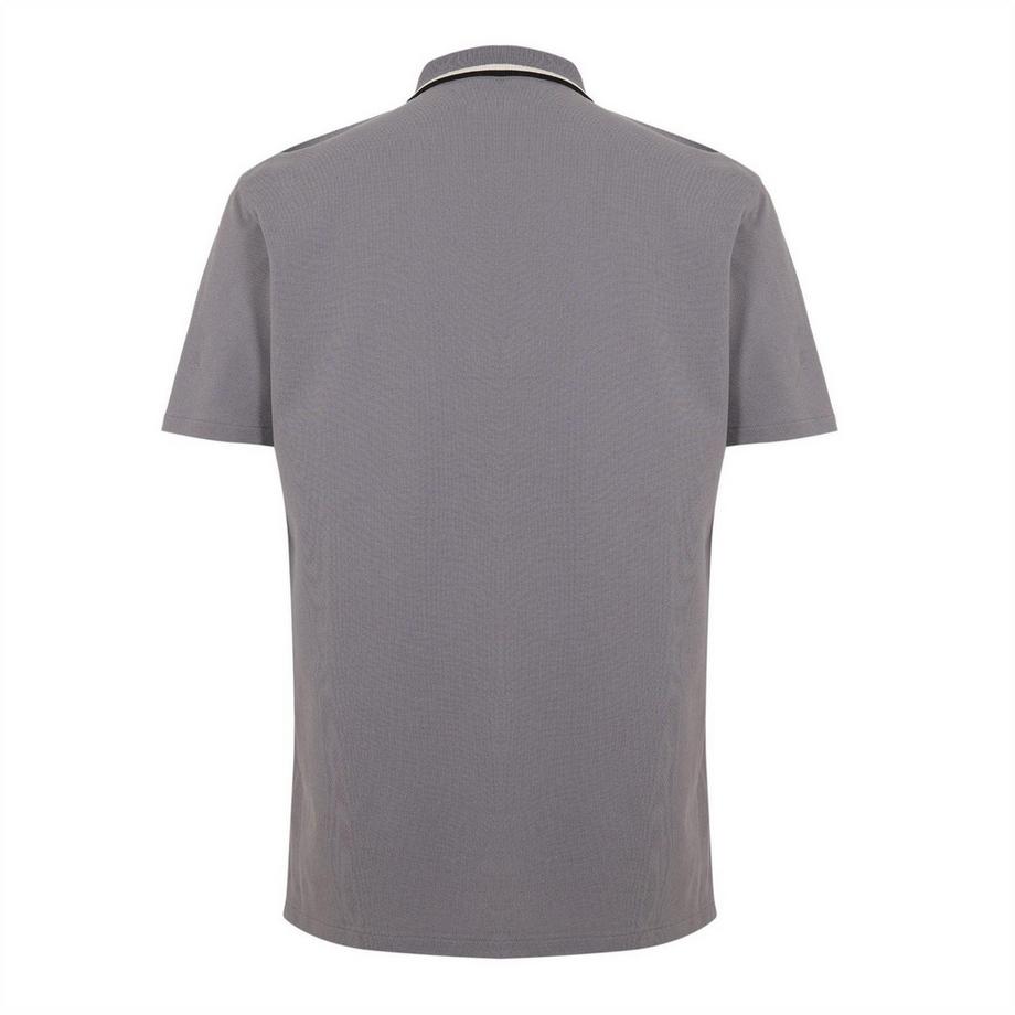 PAUL SMITH Maglietta Polo Conforme Alla Taglia con Cerniera Maniche Corte  