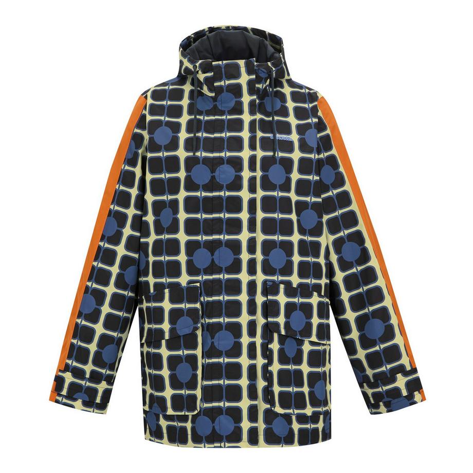 Orla Kiely Giacca Impermeabile Media Lunghezza