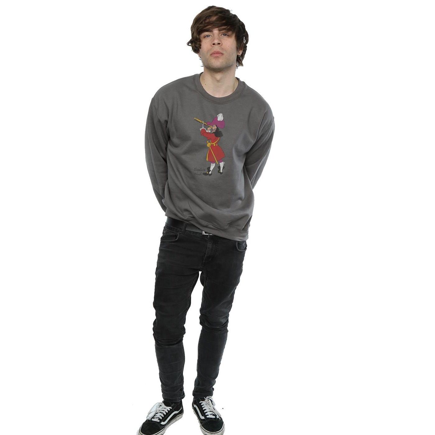 Peter Pan Sweatshirt Classic Captain Hook Imprimé  