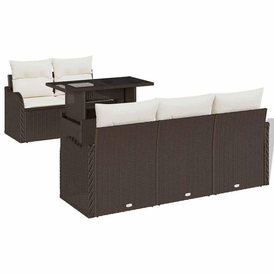 Ensemble de repas extérieur poly rattan