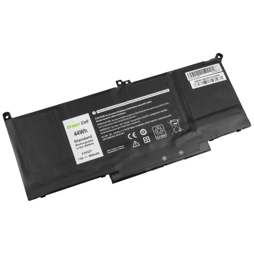 Green Cell GC-DE148 F3YGT Laptop Battery 7.6V 5800mAh for Dell Restore