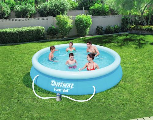 Bestway  Pool Fast Set mit Filterpumpe 