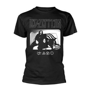 Led Zeppelin Led Zeppelin Logo Grafikdruck T-Shirt  
