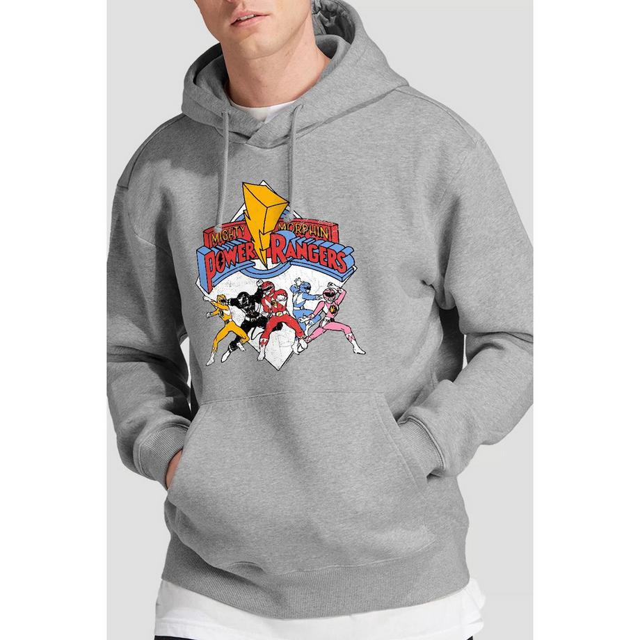 Power Rangers Sweat À Capuche Retro Rangers  