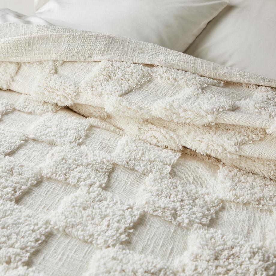 La Redoute Intérieurs Renzo Tuft Tagesdecke aus Baumwolle  