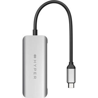 HYPER  Dockingstation HyperDrive 4-in-1 USB-C Hub Schwarz 