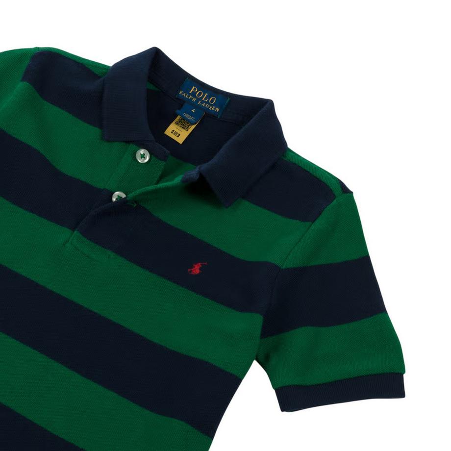 Ralph Lauren  Maglietta Polo A Strisce Maniche Corte 