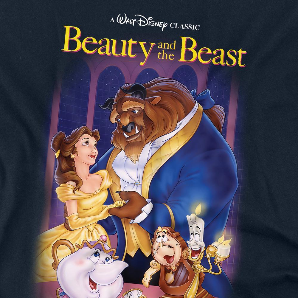 Beauty And The Beast Beauty and the Beast T-Shirt Classique Manches Longues  