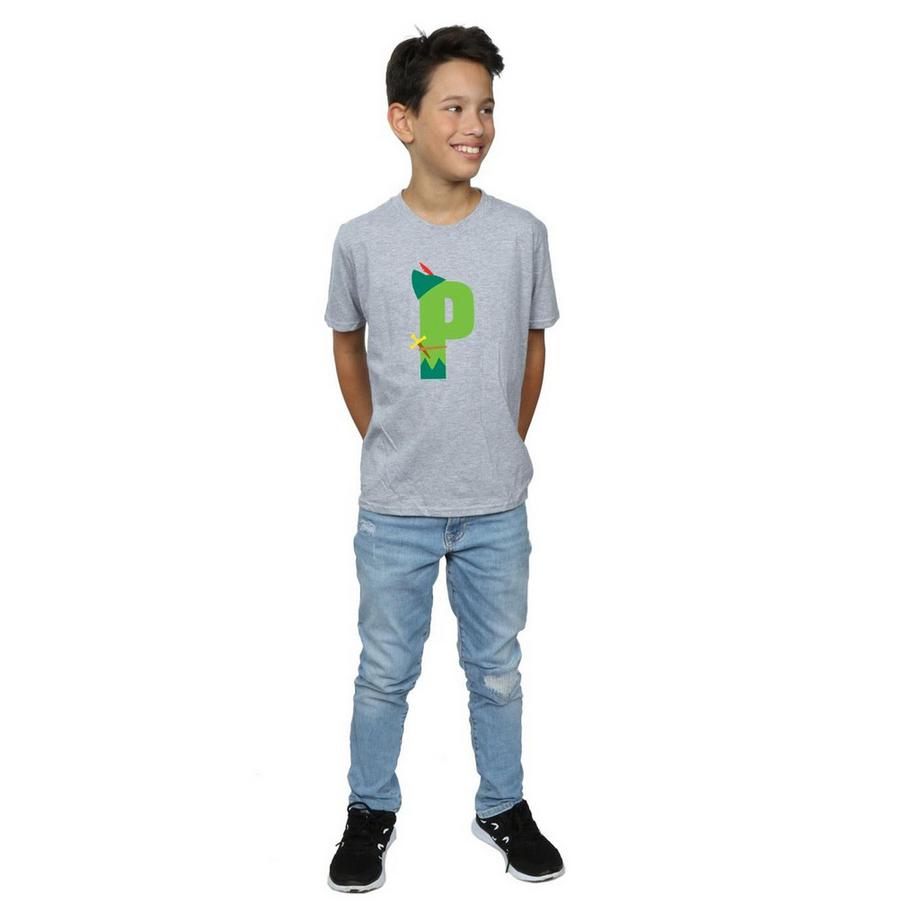Disney  Alphabet P Is For Peter Pan TShirt 