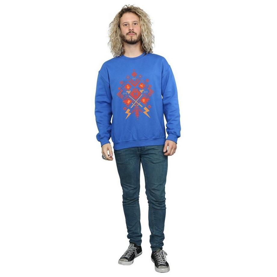 Harry Potter Weihnachten Fair Isle Sweatshirt  