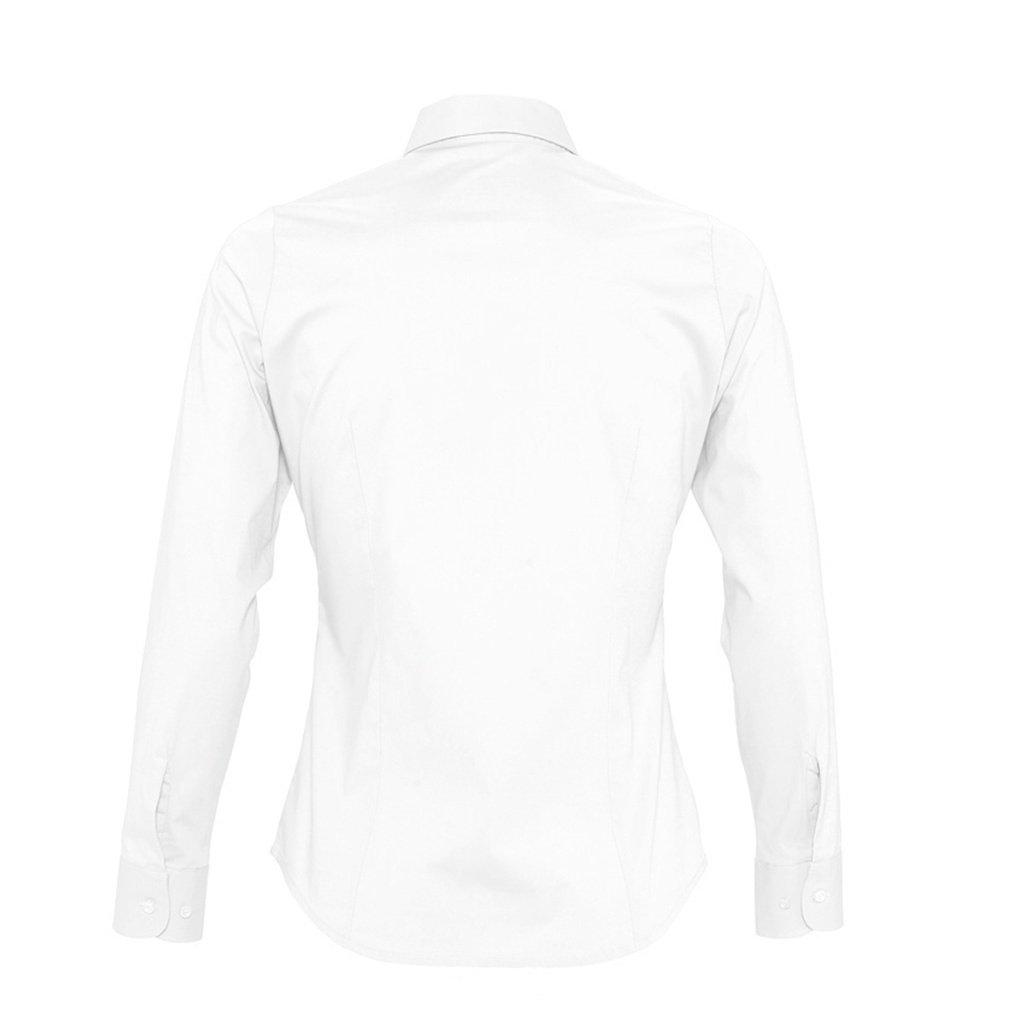 SOLS Eden Langarm Arbeitsbluse  