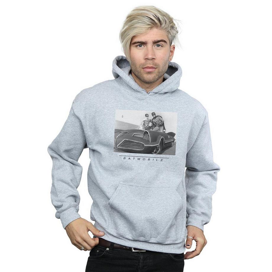 DC COMICS Batman TV Series Batmobile Felpa con cappuccio  