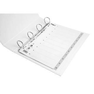 Biella BIELLA Register PP grau A4 471410.00 1-10, Vollformat  