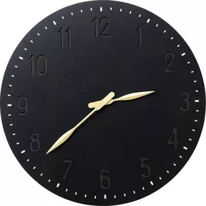 Orologio da parete Mailo nero rotondo 50