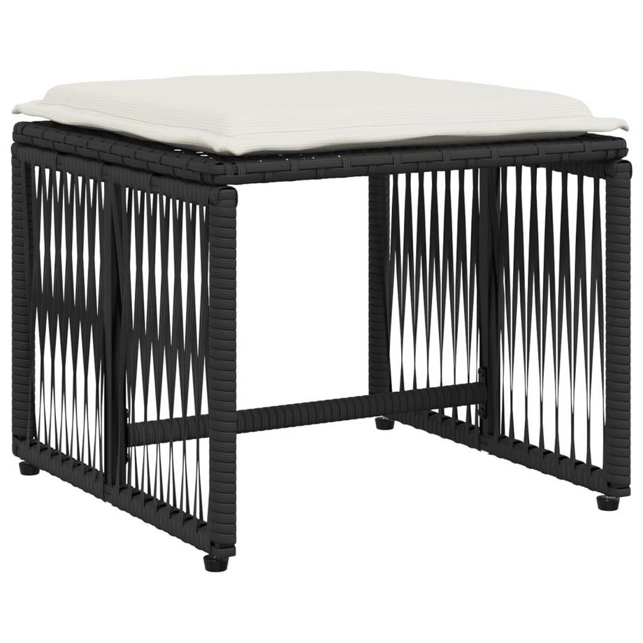 VidaXL set da pranzo da giardino Polirattan  
