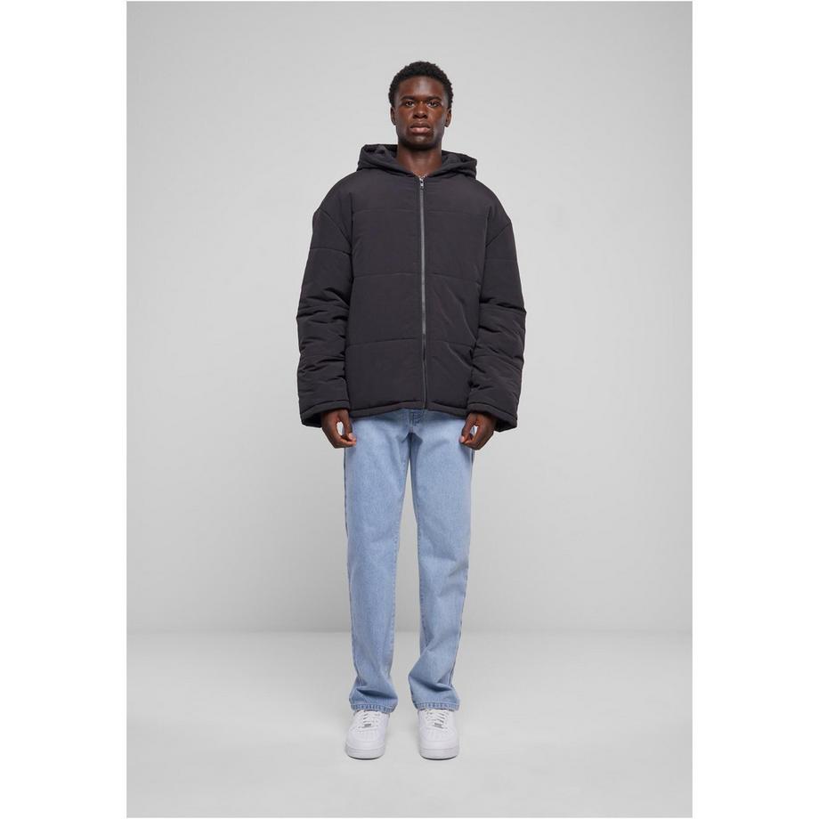 URBAN CLASSICS Block Daunenjacke mit Kapuze  